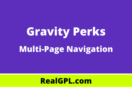 Gravity Perks Multi-Page Navigation Real GPL