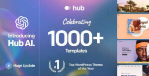 Hub Theme GPL For WordPress