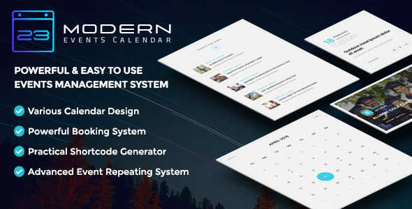 Modern Events Calendar Real GPL
