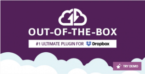 Out-of-the-Box Dropbox plugin for WordPress
