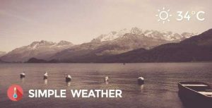 Simple Weather Plugin Real GPL