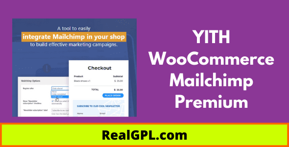 YITH WooCommerce Mailchimp Premium Real GPL Plugin
