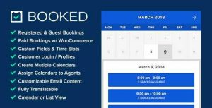 Booked Plugin Real GPL
