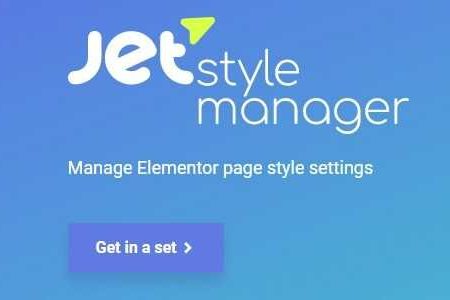 Jet Style Manager For Elementor