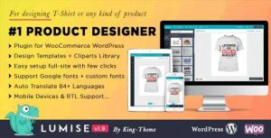Product Designer by Lumise Real GPL