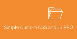 Simple Custom CSS and JS PRO Real GPL