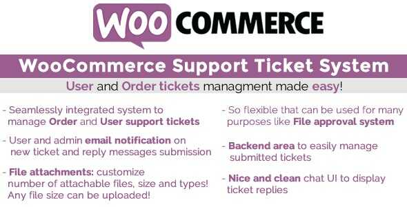 WooCommerce Support Ticket System Real GPL