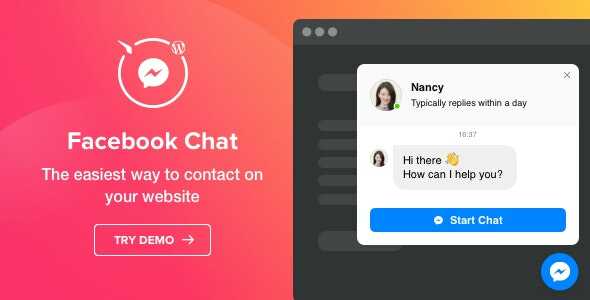 Facebook Chat - Facebook Messenger for WordPress