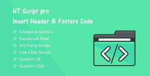 HT Script Pro - Insert Headers and Footers Code Real GPL