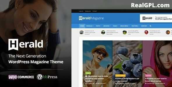 Herald News Portal and Magazine REALGPL