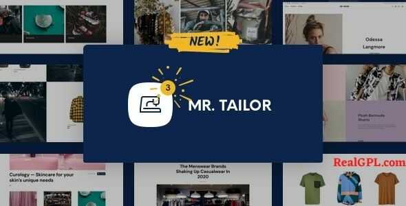 Mr. Tailor theme realgpl