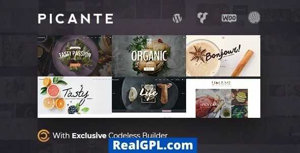 Picante – Restaurant WordPress Theme realgpl