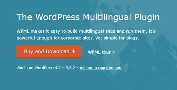 WPML WordPress Multilingual Plugin GPL