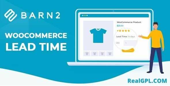 WooCommerce Lead Time REALGPL