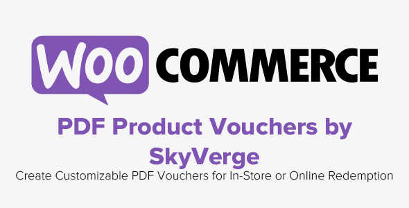 WooCommerce PDF product Vouchers