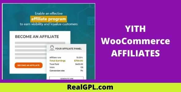 YITH Affiliates Premium RealGPL