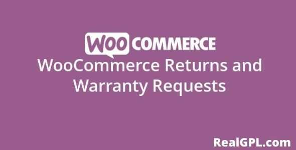woocommerce Returns and Warranty Requests realgpl