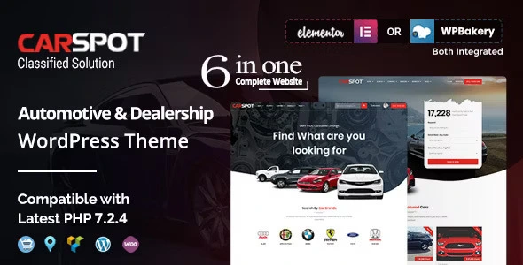 Carspot Theme GPL