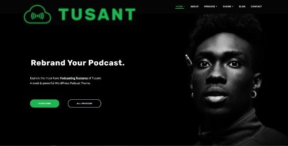 Tusant podcasting theme realgpl