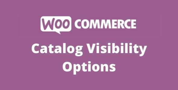 WooCommerce Catalog Visibility Options gpl