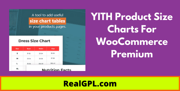 YITH Product Size Charts For WooCommerce Premium