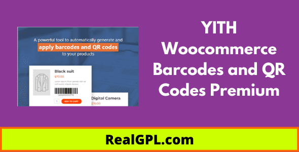 YITH Woocommerce Barcodes and QR Codes Premium Real GPL