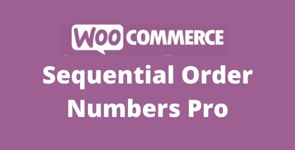 woocommerece Sequential Order Numbers Pro realgpl