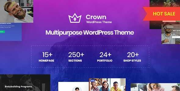 Crown - Multi Purpose WordPress Theme gpl