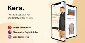Kera - Fashion Elementor WooCommerce Theme gpl