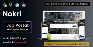 Nokri - Job Board WordPress Theme
