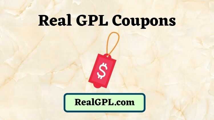 Real GPL Coupons