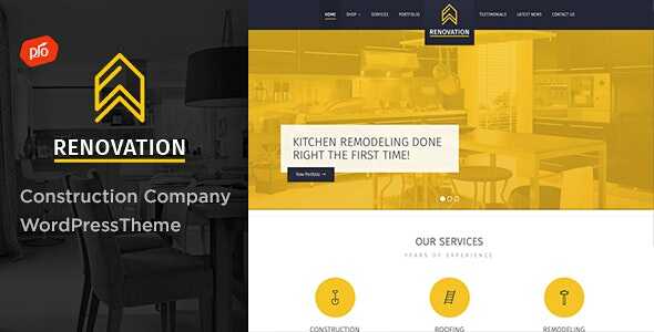 Renovation - Construction Company Theme