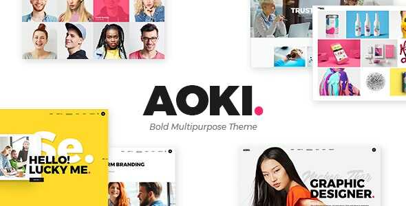 Aoki - Creative Design Agency Theme Real GPL