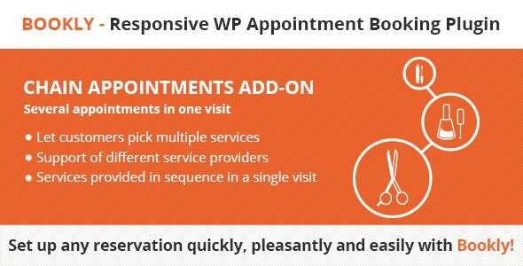 Bookly Chain Appointments Addon gpl