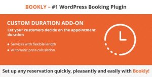 Bookly Custom Duration Addon gpl