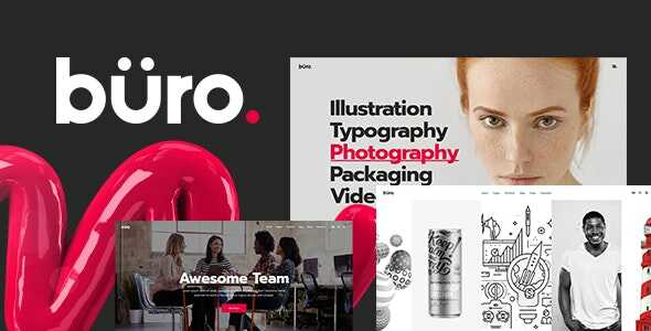 Büro Theme GPL- Creative Agency and Freelancer Theme