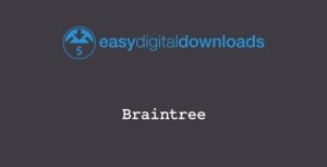 Easy Digital Downloads Braintree gpl