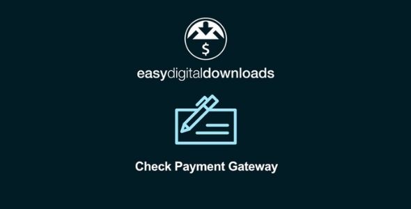 Easy Digital Downloads Check Payment Gateway gpl