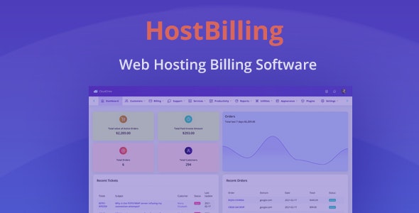 HostBilling - Web Hosting Billing & Automation Software gpl