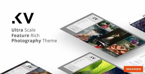 Kreativa Photography Theme for WordPress gpl