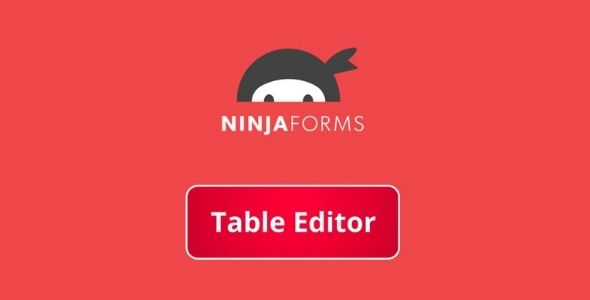 Ninja Forms Table Editor gpl