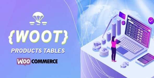 WOOT - WooCommerce Active Products Tables gpl