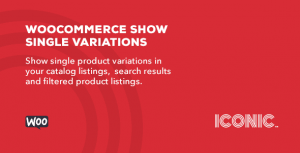 WooCommerce Show Single Variations gpl