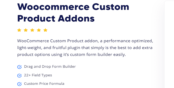 Woocommerce Custom Product Addons Real GPL