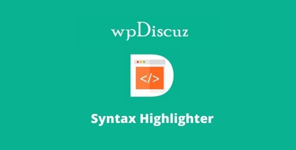 wpDiscuz Syntax Highlighter gpl