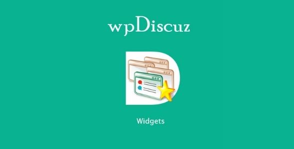 wpDiscuz Widgets gpl