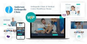 Anderson Orthopedic Clinic & Medical Center WordPress Theme Real GPL