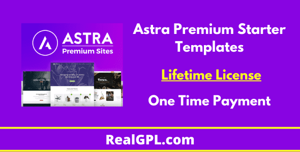 Astra Premium Starter Templates Lifetime Deal