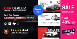 Car Dealer Automotive Theme GPL