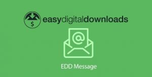 Easy Digital Downloads Message gpl